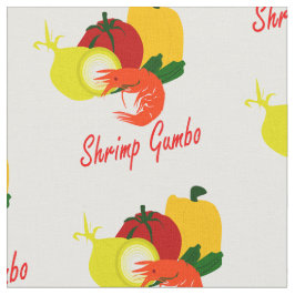 Garnele-Gumbo Stoff