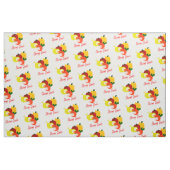 Garnele-Gumbo Stoff (Fat Quarter (45,7 x 55,9 cm))