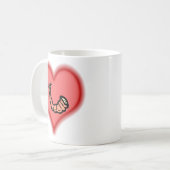 Garnele Kaffeetasse (Vorderseite Links)