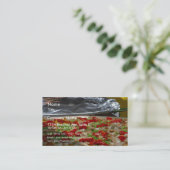 Garnele-Paella Pan Visitenkarte (Stehend Vorderseite)