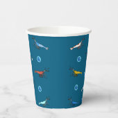 Garnele Pappbecher (Links)