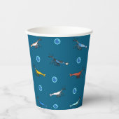 Garnele Pappbecher (Vorderseite)