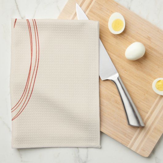 Garnele - Plesiopenaius Edwardsianus Geschirrtuch (Viertel Falte)