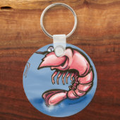Garnele Schlüsselanhänger (Vorderseite)