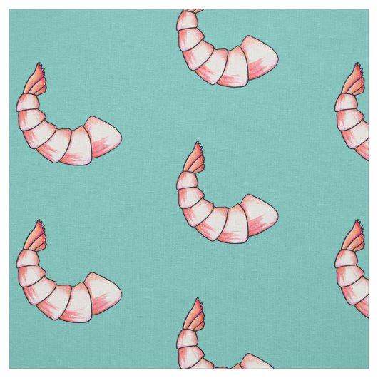 Garnele-Schwanz Stoff (Muster)