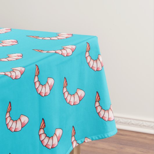 Garnele-Schwanz Tischdecke (Beispiel)