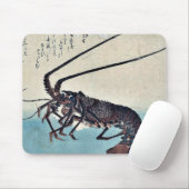 Garnele und Hummer durch Ando, Hiroshige Ukiyoe Mousepad (Mit Mouse)