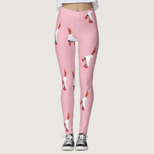 Garnelen auf Roller Skate Leggings