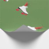 Garnelen auf Roller-Skate-Umschlagpapier Geschenkpapier (Ecke)