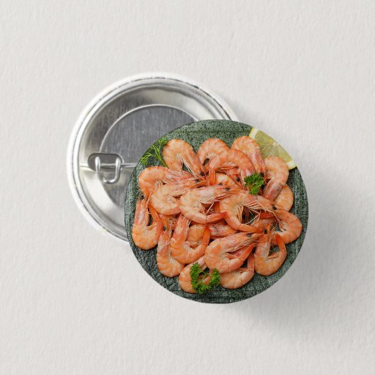 Garnelen Button (Vorne & Hinten)