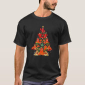 Garnelen Fisch Weihnachten Baum Liebe Meeresfrücht T-Shirt (Vorderseite)