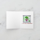 Garnelen Gemüsegarten Karte (Innenseite)