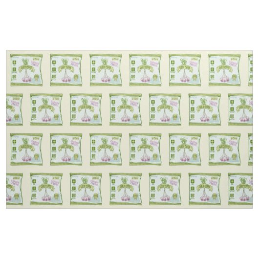 Garnelen Gemüsegarten Stoff (Fat Quarter (45,7 x 55,9 cm))