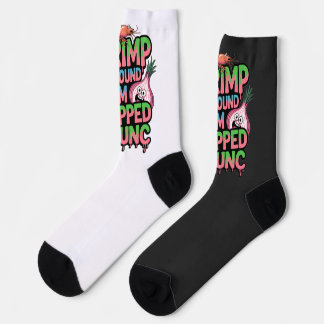 Garnelen haben gerade herausgefunden, dass ich geh socken