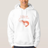 Garnelen Hoodie (Vorderseite)