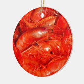 Garnelen Keramikornament (Links)