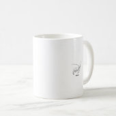 Garnelen-Logo Kaffeetasse (VorderseiteRechts)