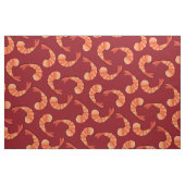 Garnelen Niedlich Seafood Stoff (Fat Quarter (45,7 x 55,9 cm))