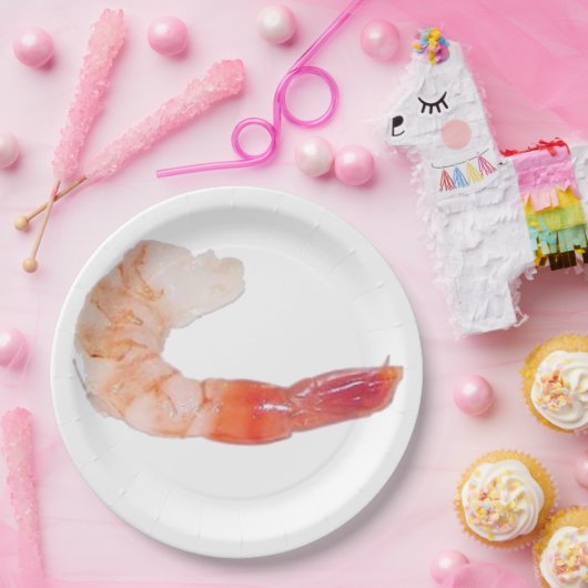 Garnelen Pappteller (Party)