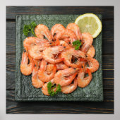 Garnelen Poster (Vorne)