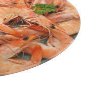 Garnelen Schneidebrett (Ecke)