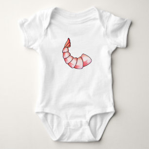 Garnelen-Schwanz Baby Strampler