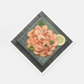 Garnelen Serviette (Ecke)