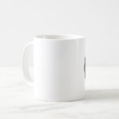 Garnelen-Stern linkshändig Kaffeetasse (Vorderseite Links)