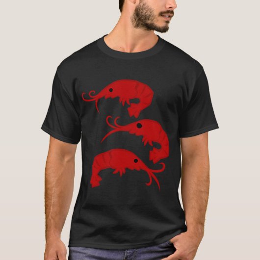 Garnelen T-Shirt (Vorderseite)