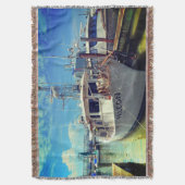 Garnelenboot Decke (Vorderseite Vertikal)