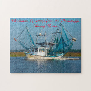 Garnelenboot Mississippi. Puzzle