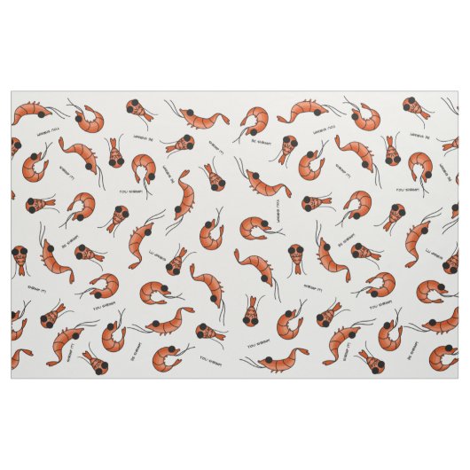 Garnelengewebe Stoff (Yard (91,4 cm))