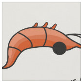 Garnelengewebe Stoff (Nahaufnahme)