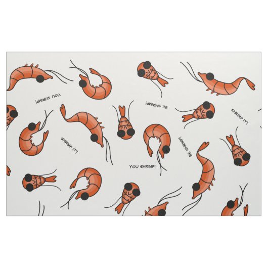 Garnelengewebe Stoff (Fat Quarter (45,7 x 55,9 cm))