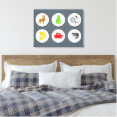 Garnelenklatsche Pappe - Sepia Leinwanddruck (Insitu (Schlafzimmer))