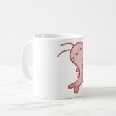 Garnelenmagie Kaffeetasse (Vorderseite Links)