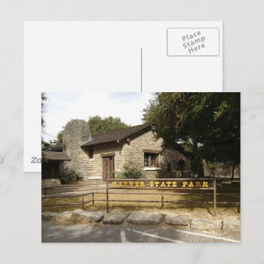 Garner Staat Park, Texas Postkarte (Vorne/Hinten)