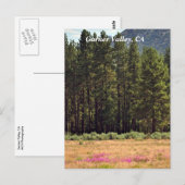 Garner Valley, CA Postkarte (Vorne/Hinten)
