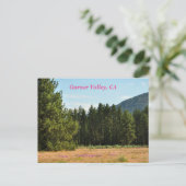 Garner Valley, CA Postkarte (Stehend Vorderseite)