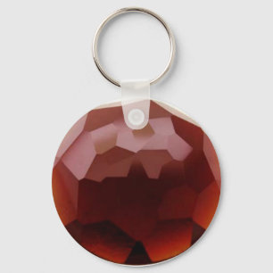 Garnet 01, Januar, Birthstone Schlüsselanhänger