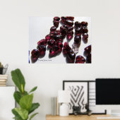Garnet Bead Chips Poster (Heimbüro)