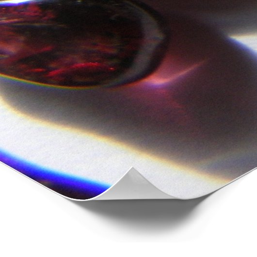 Garnet Bead Chips Poster (Ecke)