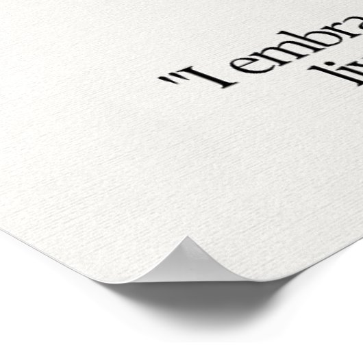 Garnet Gem Crystal Meaning Card Poster (Ecke)