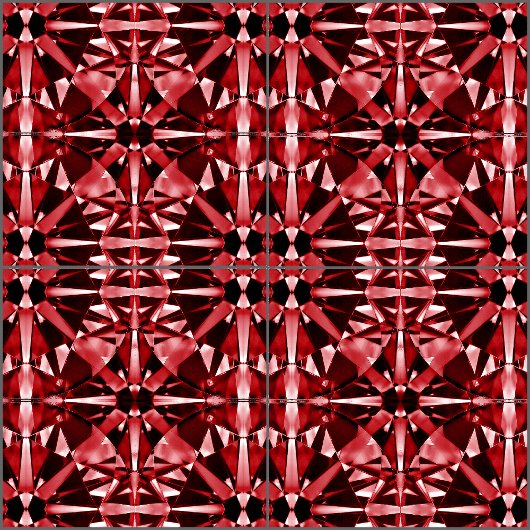 Garnet Gemstone Fliese