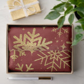 Garnet Goldflakes Tissue Paper Seidenpapier (Geschenk)