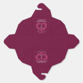 Garnet Herz 2. Hochzeitstag Custom Rot Geschenkschachtel (Ungeklappt)