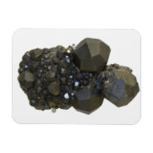 Garnet in natürlicher Form Magnet (Horizontal)