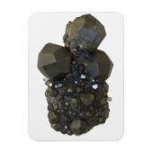 Garnet in natürlicher Form Magnet (Vertikal)