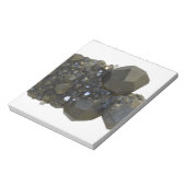 Garnet in natürlicher Form Notizblock (Rotiert)