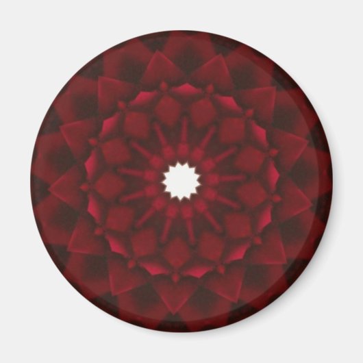 Garnet Kaleidoskop Magnet (Vorne)